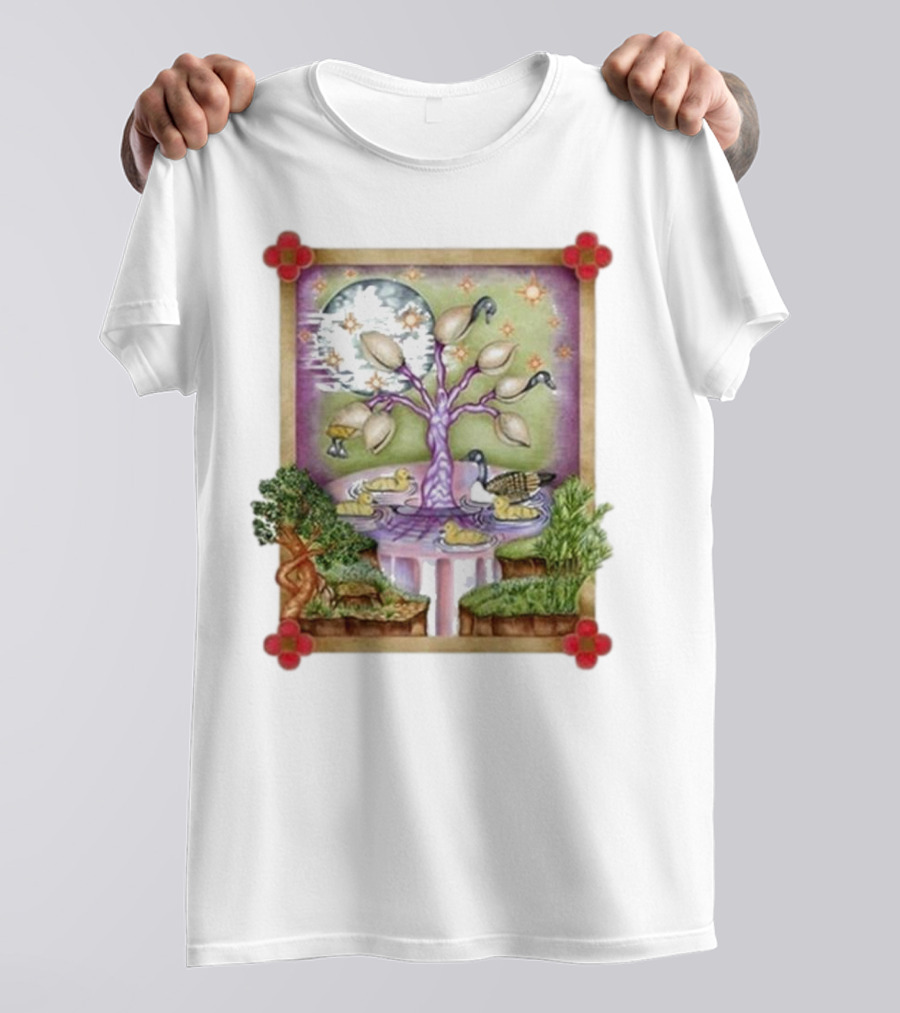 Crumbtheband Crumb Amama Enchanted Tree And Celestial Harmony T-Shirt