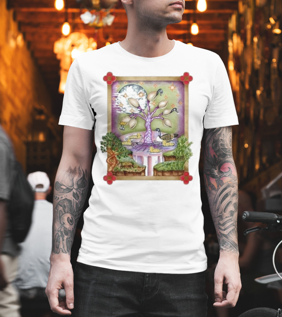 Crumbtheband Crumb Amama Enchanted Tree And Celestial Harmony T-Shirt