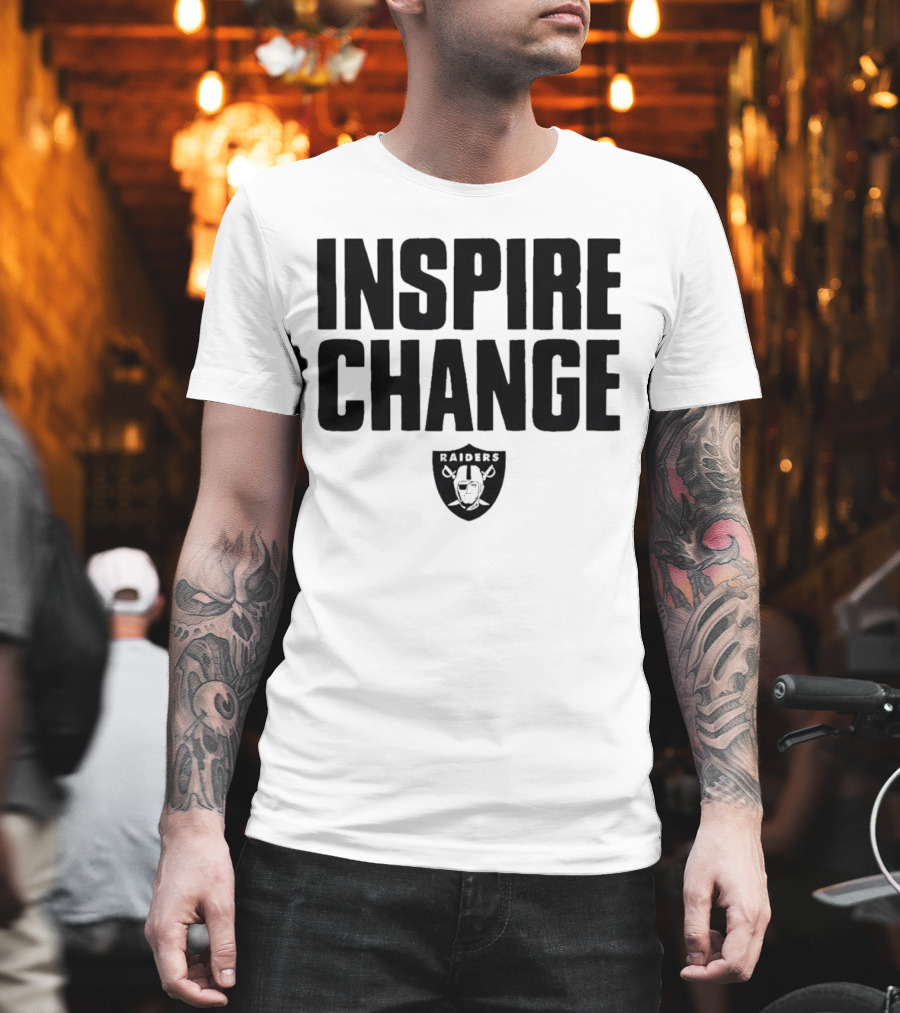 Las Vegas Raiders Inspire Change T-Shirt