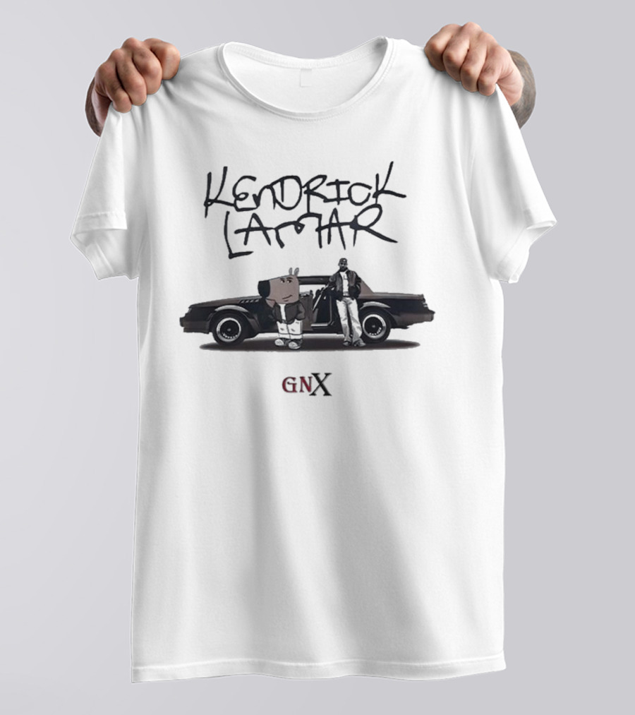 Kendrick Lamar Chill Guy Meme GNX Album Car T-Shirt
