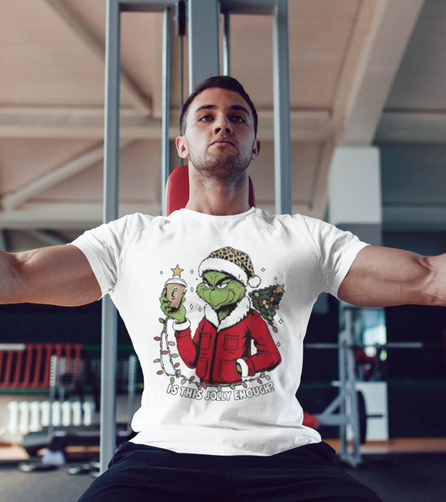 Cincinnati Bearcats Grinch Christmas Is This Jolly Enough T-Shirt