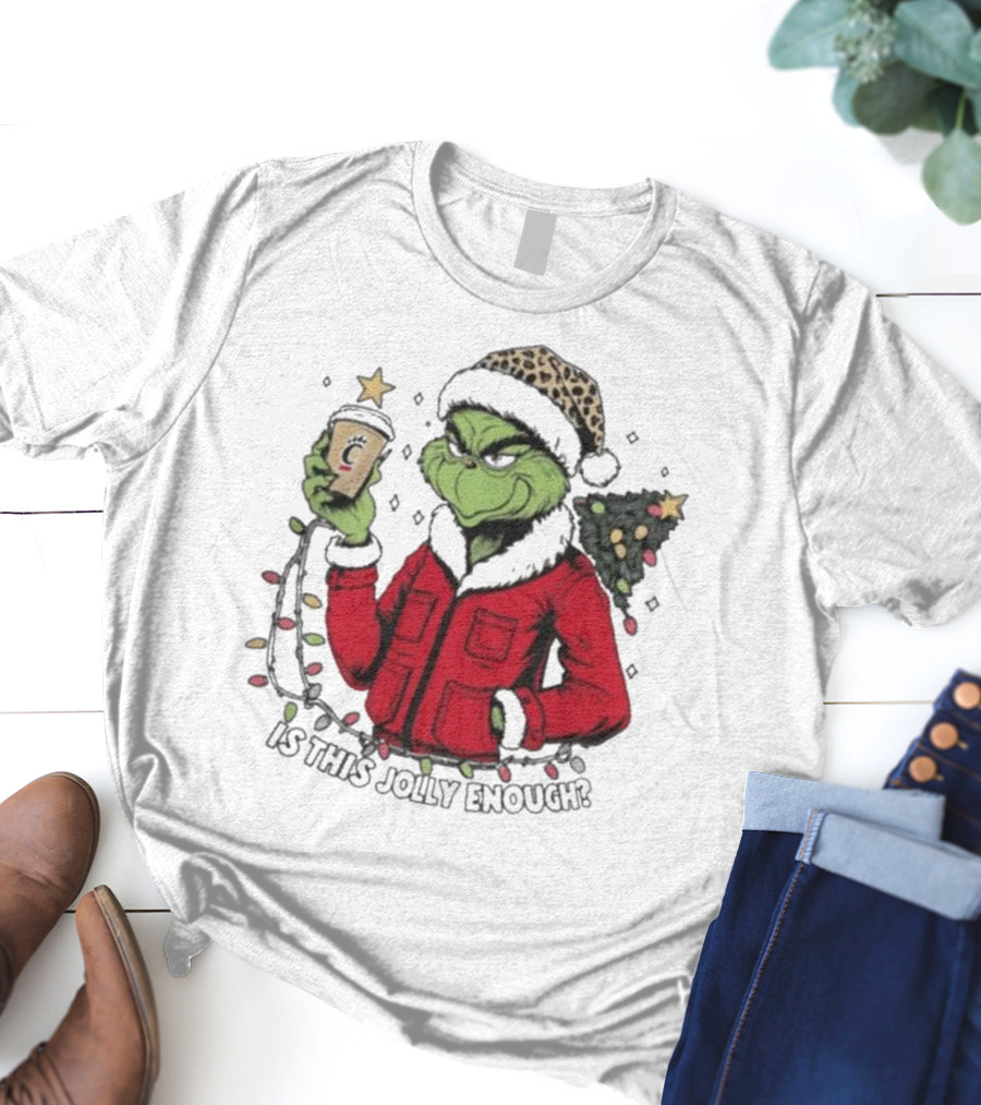 Cincinnati Bearcats Grinch Christmas Is This Jolly Enough T-Shirt