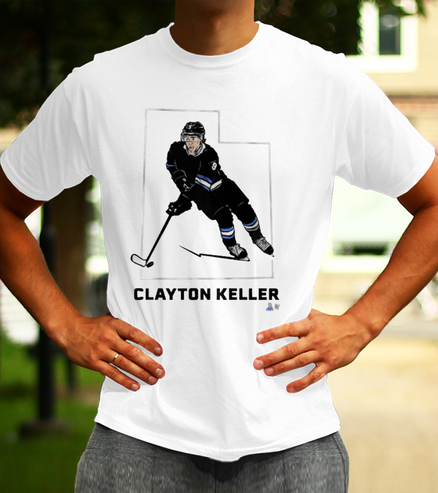 Clayton Keller Hockey Star In State Outline T-Shirt
