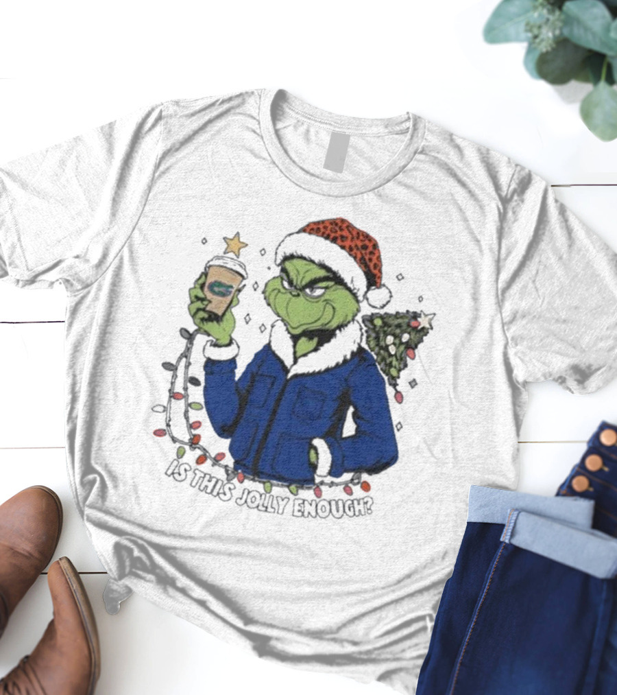 Florida Gators Grinch Is This Jolly Enough Merry Christmas T-Shirt