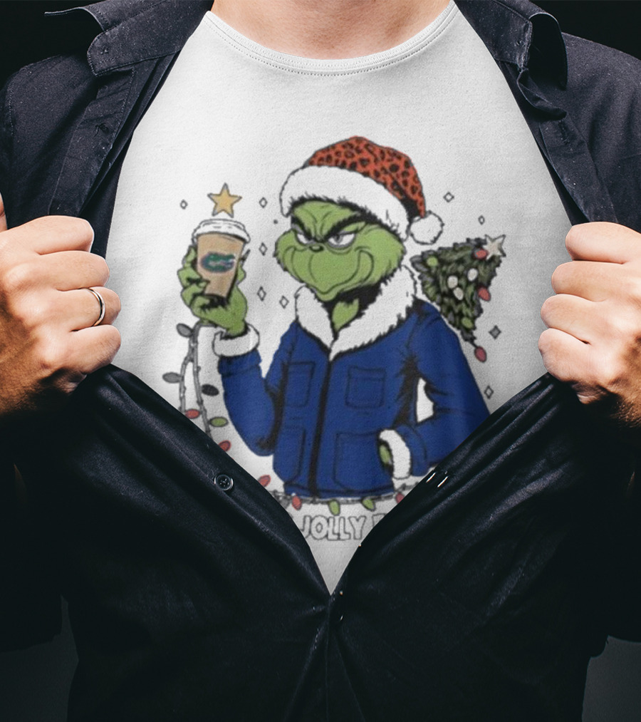 Florida Gators Grinch Is This Jolly Enough Merry Christmas T-Shirt