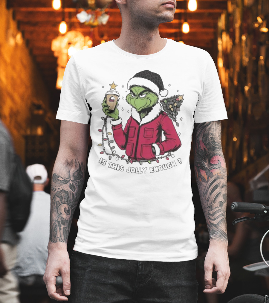 Northern Illinois Huskies Grinch Is This Jolly Enough Merry Christmas T-Shirt