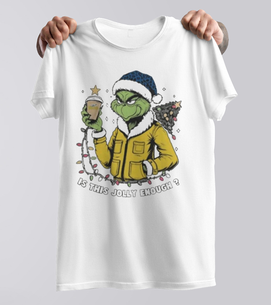 Toledo Rockets Santa Grinch Is This Jolly Enough Merry Christmas T-Shirt