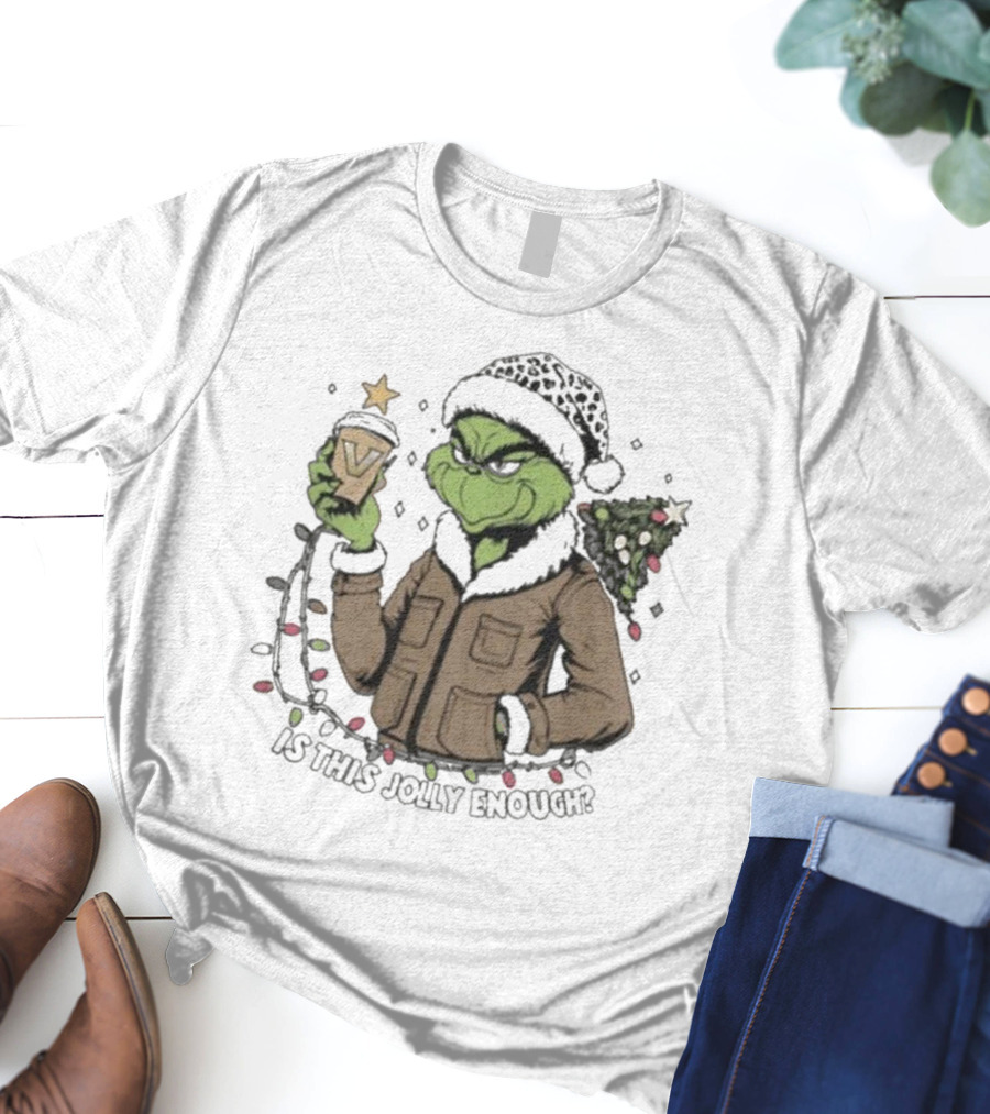 Vanderbilt Commodores Grinch Christmas Is This Jolly Enough T-Shirt