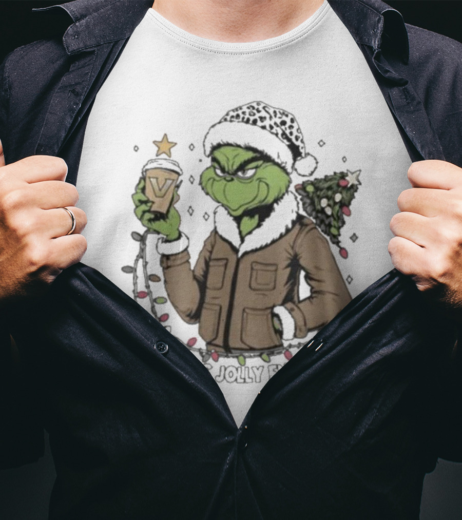 Vanderbilt Commodores Grinch Christmas Is This Jolly Enough T-Shirt