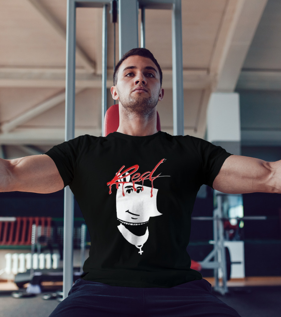 Red Dippytees Chill Guy X Carti T-Shirt