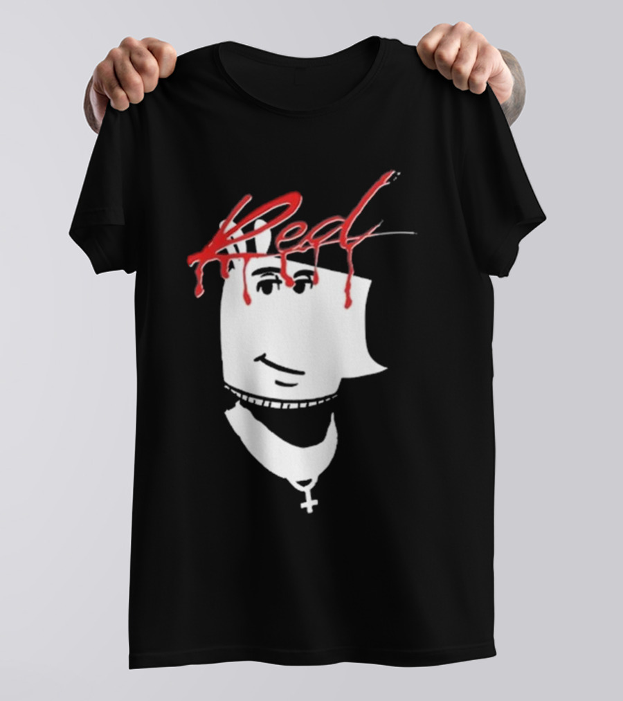 Red Dippytees Chill Guy X Carti T-Shirt