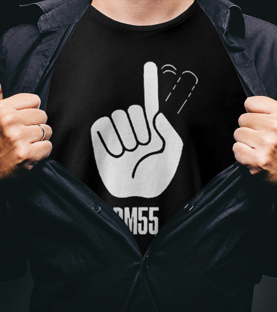 DM55 Mutombo Records Finger Wag T-Shirt