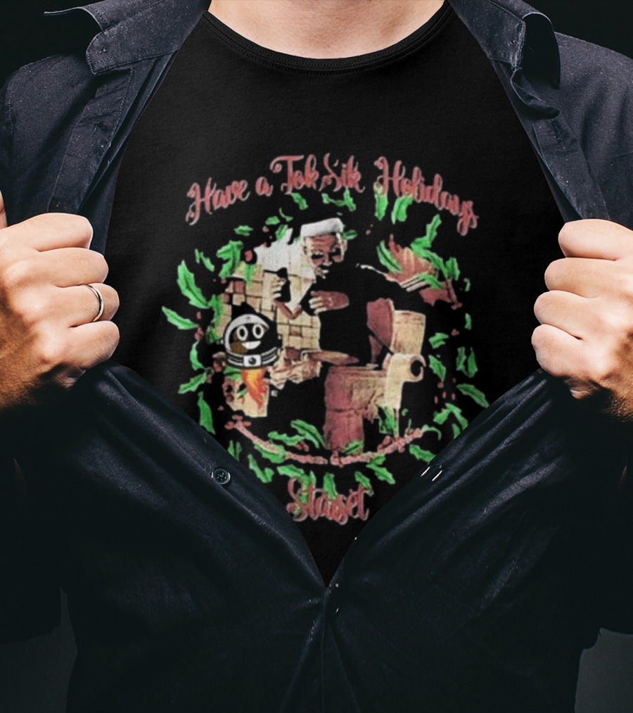 Have A Toksik Holidays Poopsitin Boo Ing Starset T-Shirt