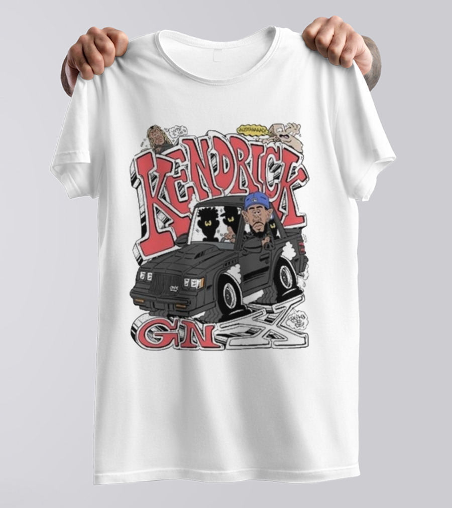 Kendrick GNX Freakorico Cartoon Car T-Shirt