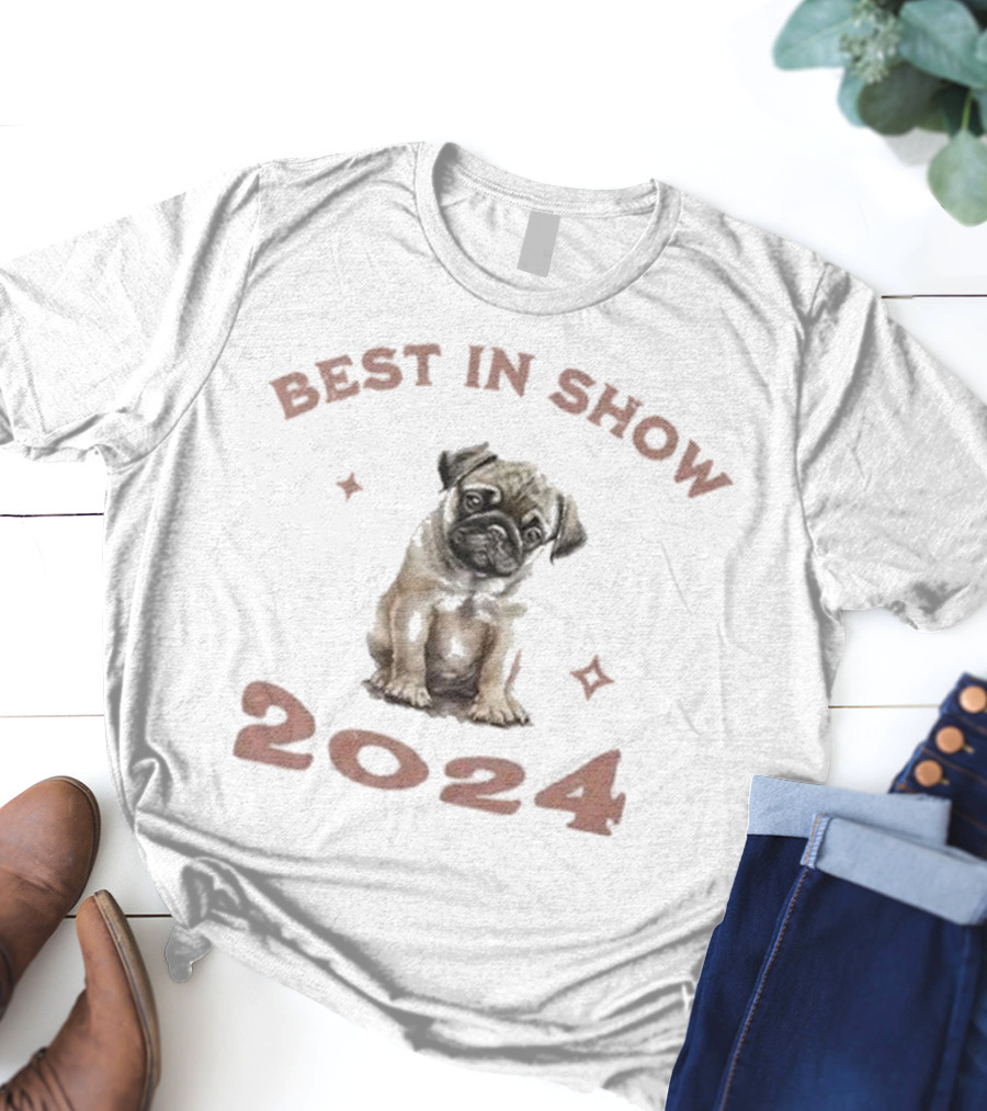 Vito The Pug Best In Show T-Shirt