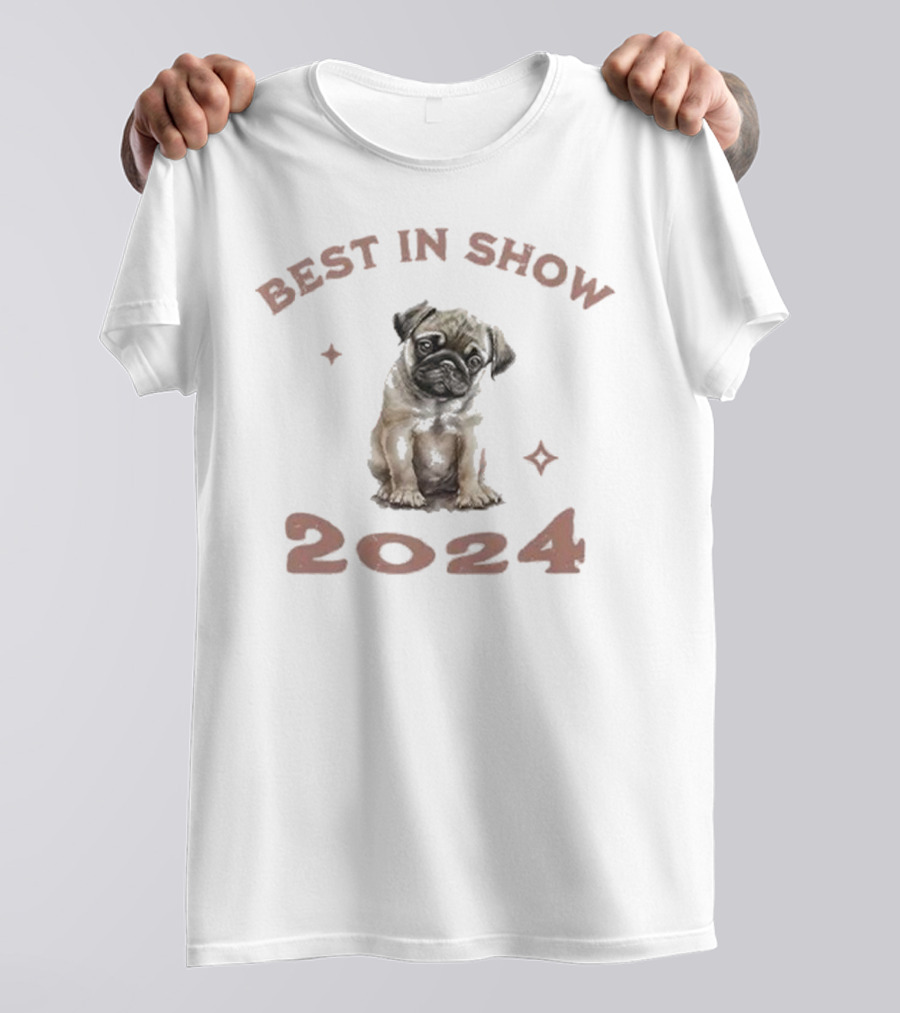 Vito The Pug Best In Show T-Shirt