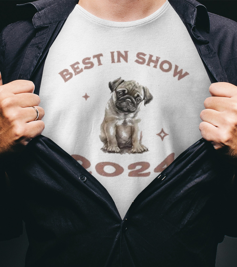 Vito The Pug Best In Show T-Shirt