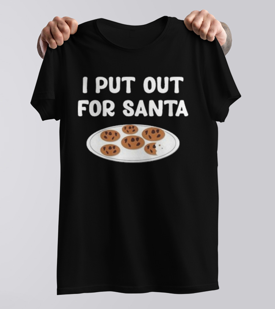 Cookies For Santa Christmas Humor T-Shirt