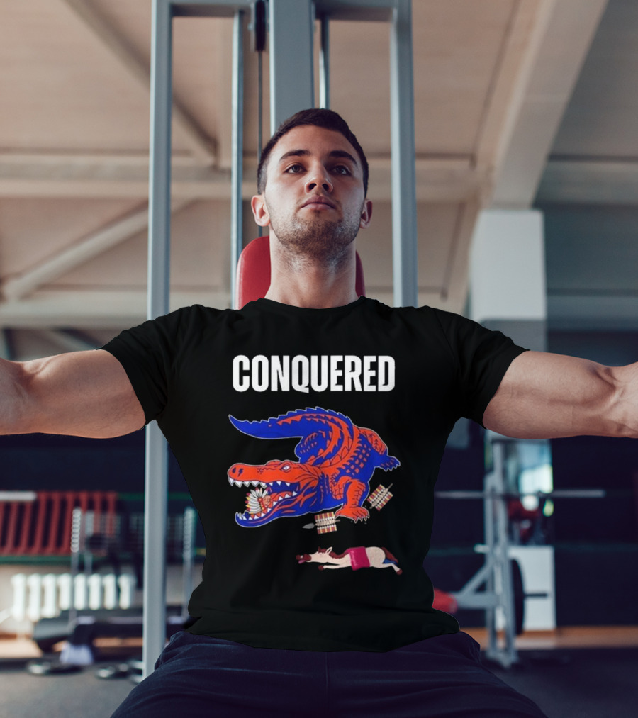 Conquered Florida Alligator Victory Over FSU Representation T-Shirt