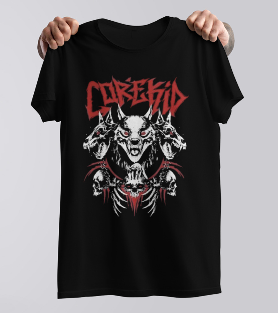 Nik Nocturnal Cerberus Corekid Metal T-Shirt
