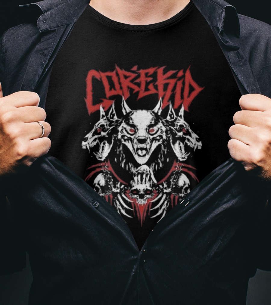 Nik Nocturnal Cerberus Corekid Metal T-Shirt