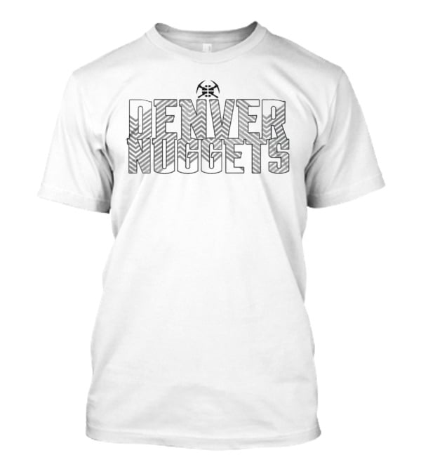 Denver Nuggets Chevron Pattern City Edition Swingman T-Shirt