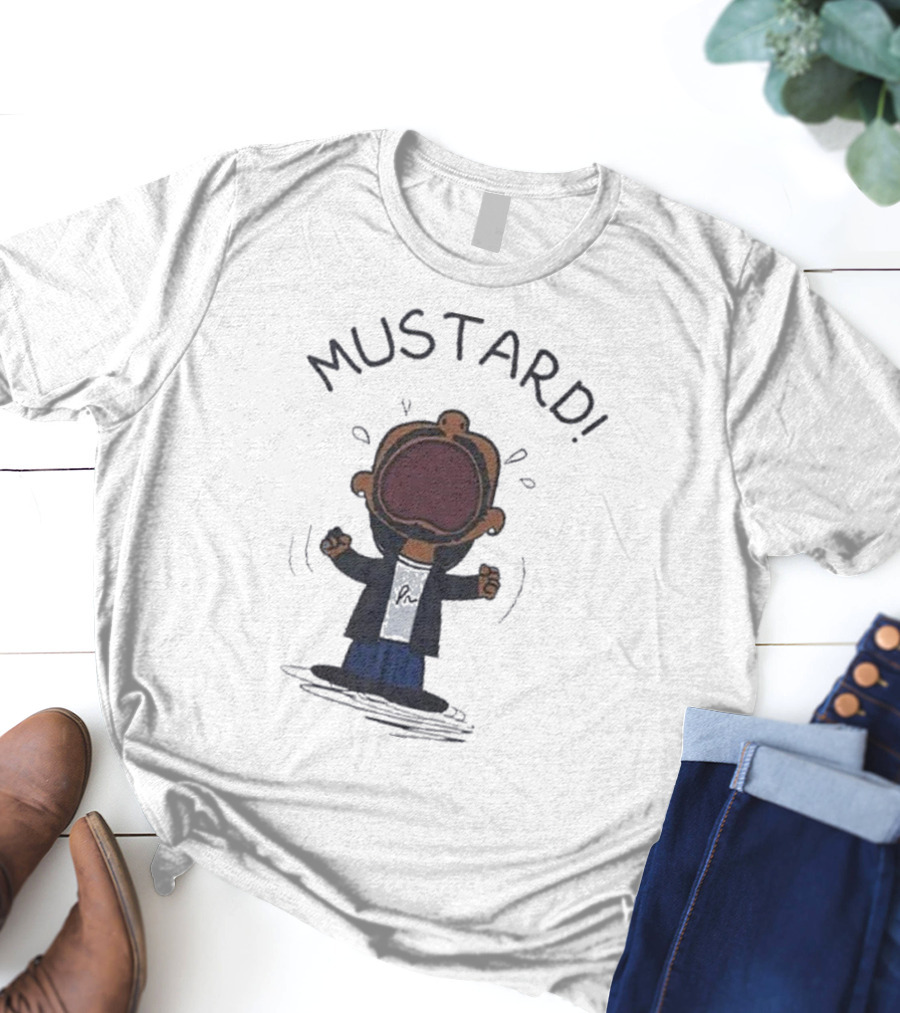 Kendrick Lamar MUSTARD Peanuts Meme T-Shirt