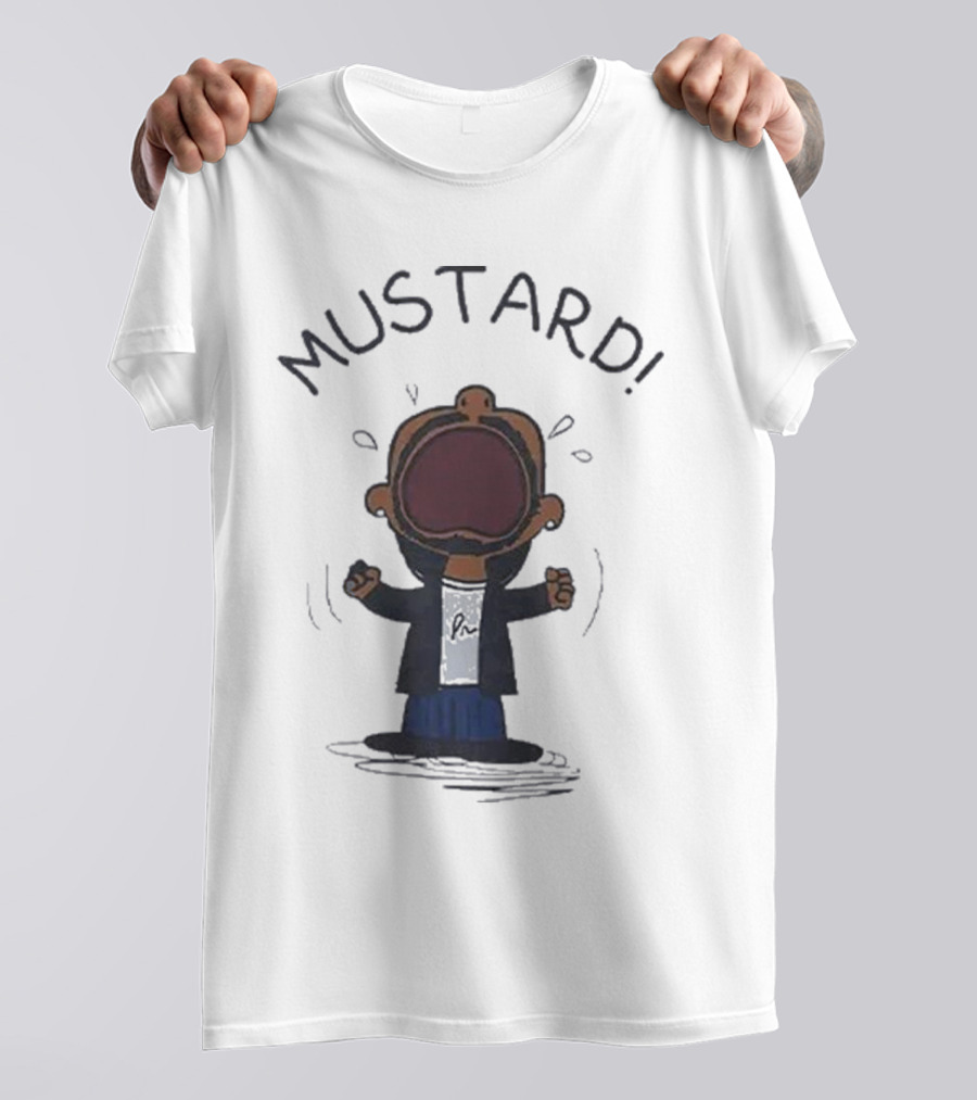 Kendrick Lamar MUSTARD Peanuts Meme T-Shirt