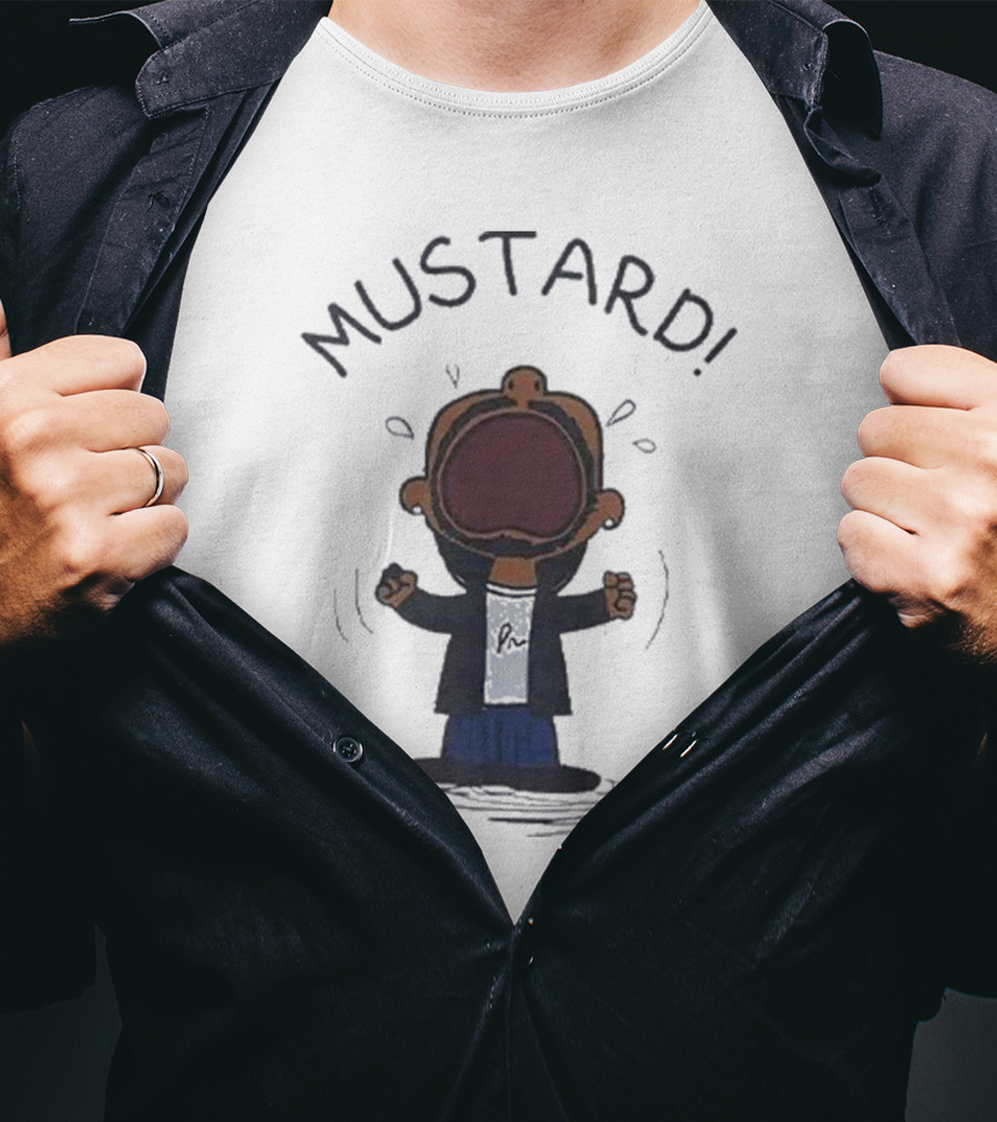 Kendrick Lamar MUSTARD Peanuts Meme T-Shirt