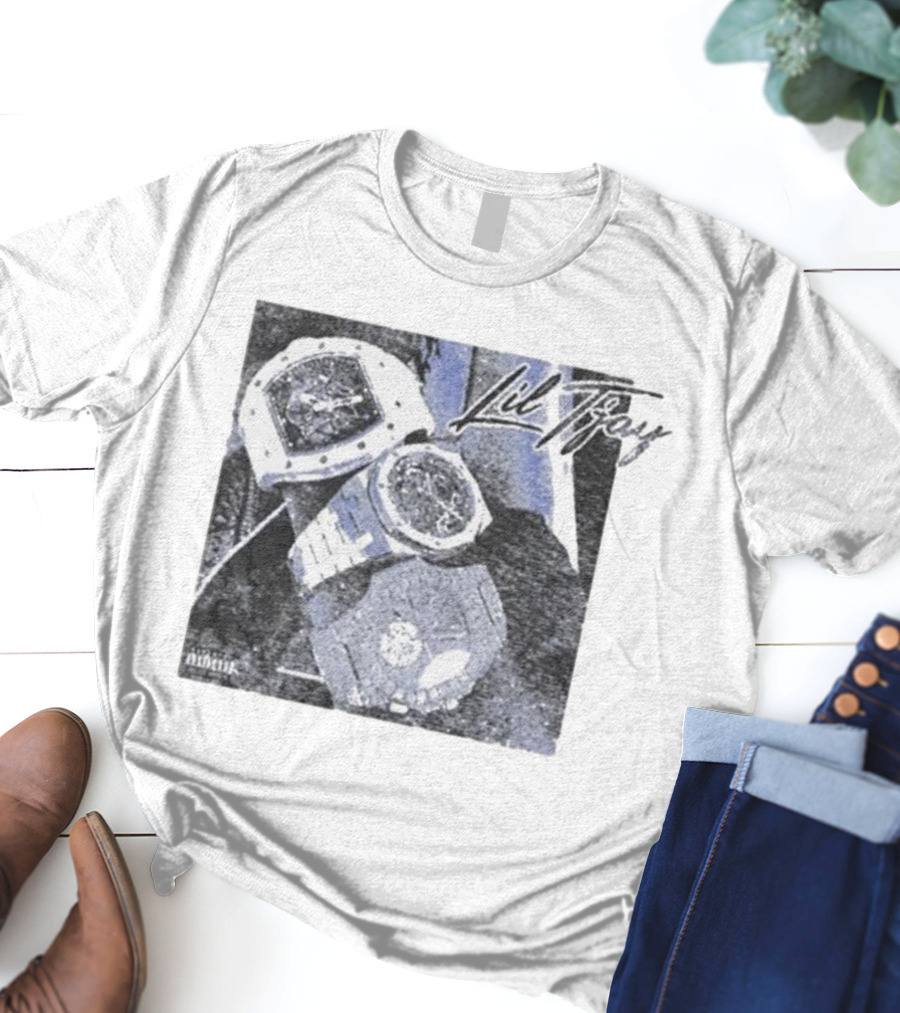 Lil Tjay Took A While Album Cover Watches T-Shirt