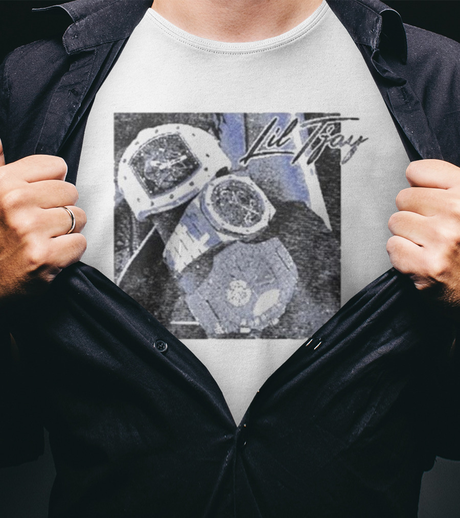 Lil Tjay Took A While Album Cover Watches T-Shirt