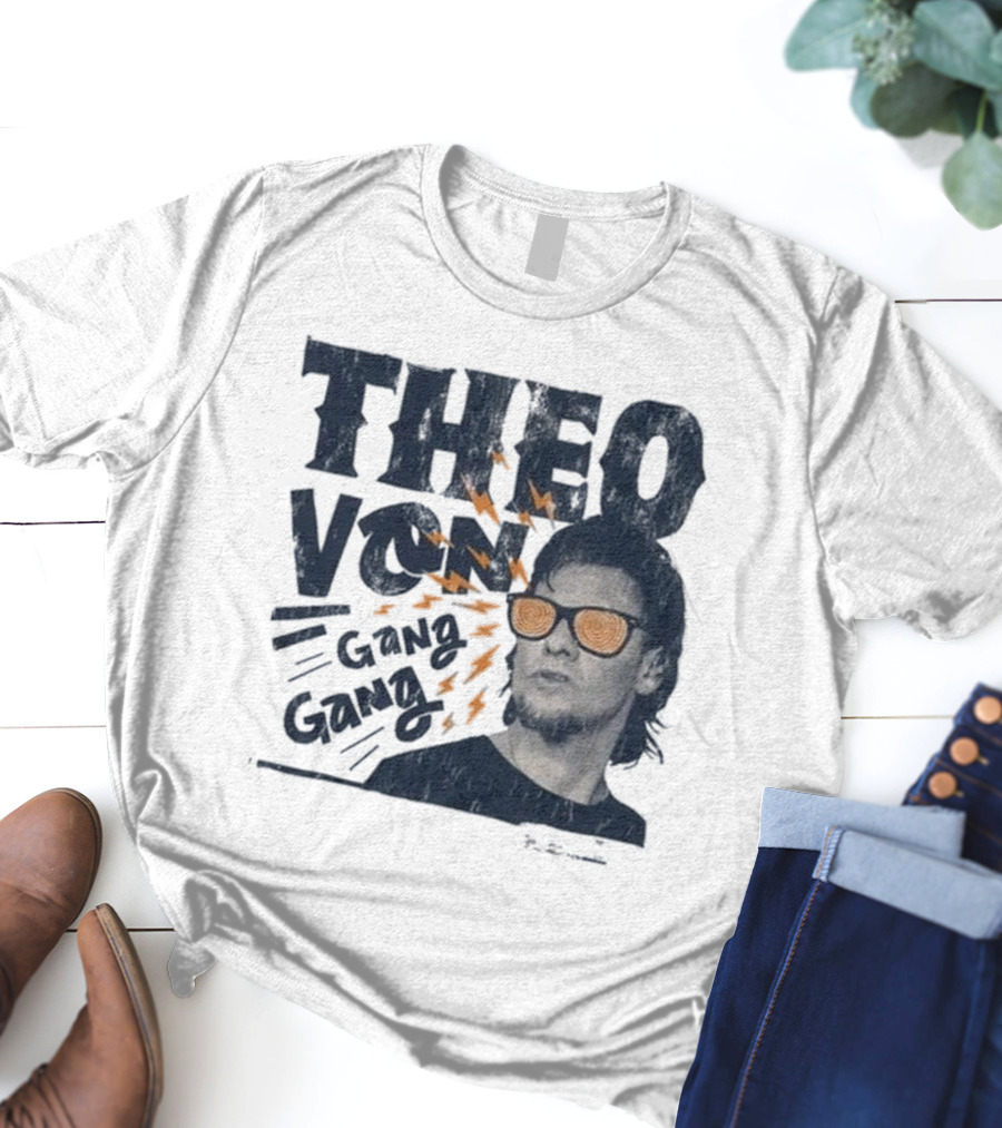 Theo Von Gang Gang Hypno Ivory Sunglasses T-Shirt