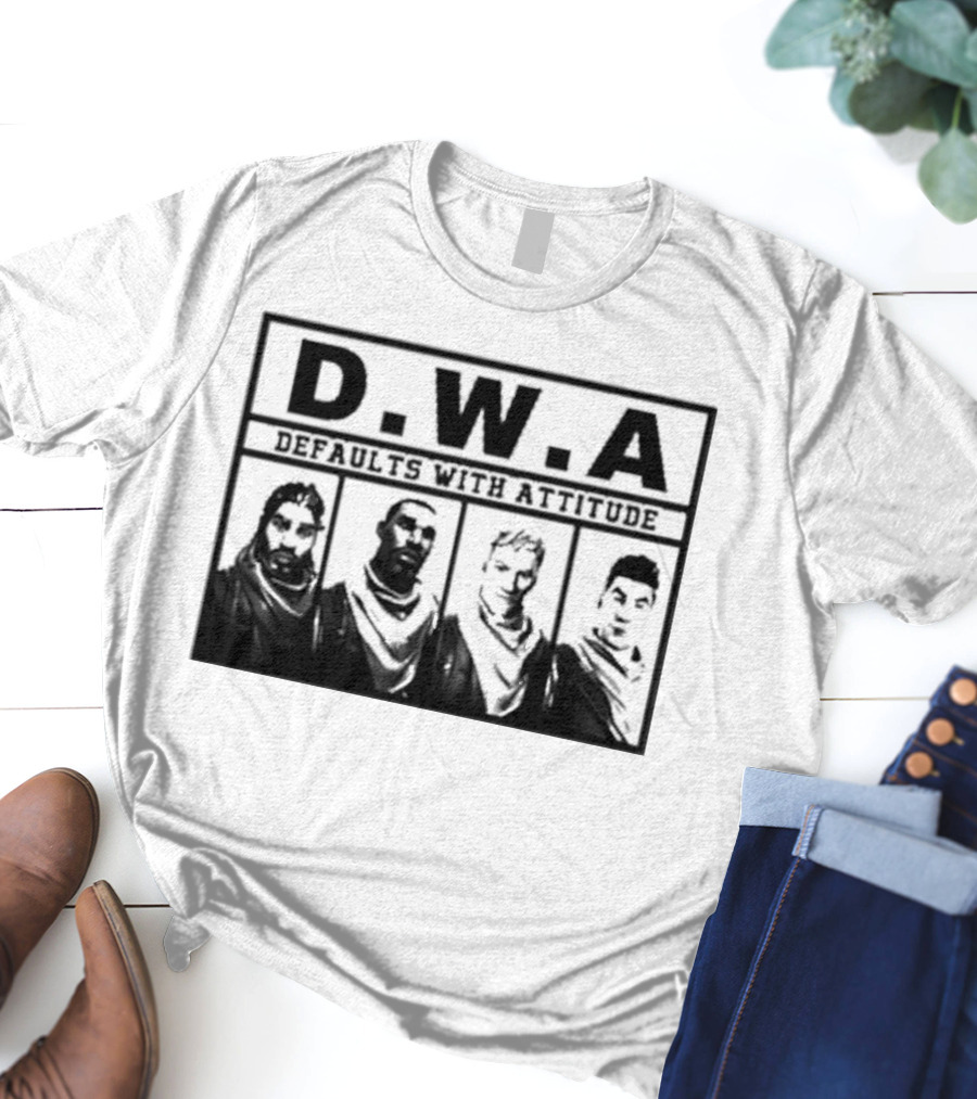 D.W.A Defaults With Attitude T-Shirt