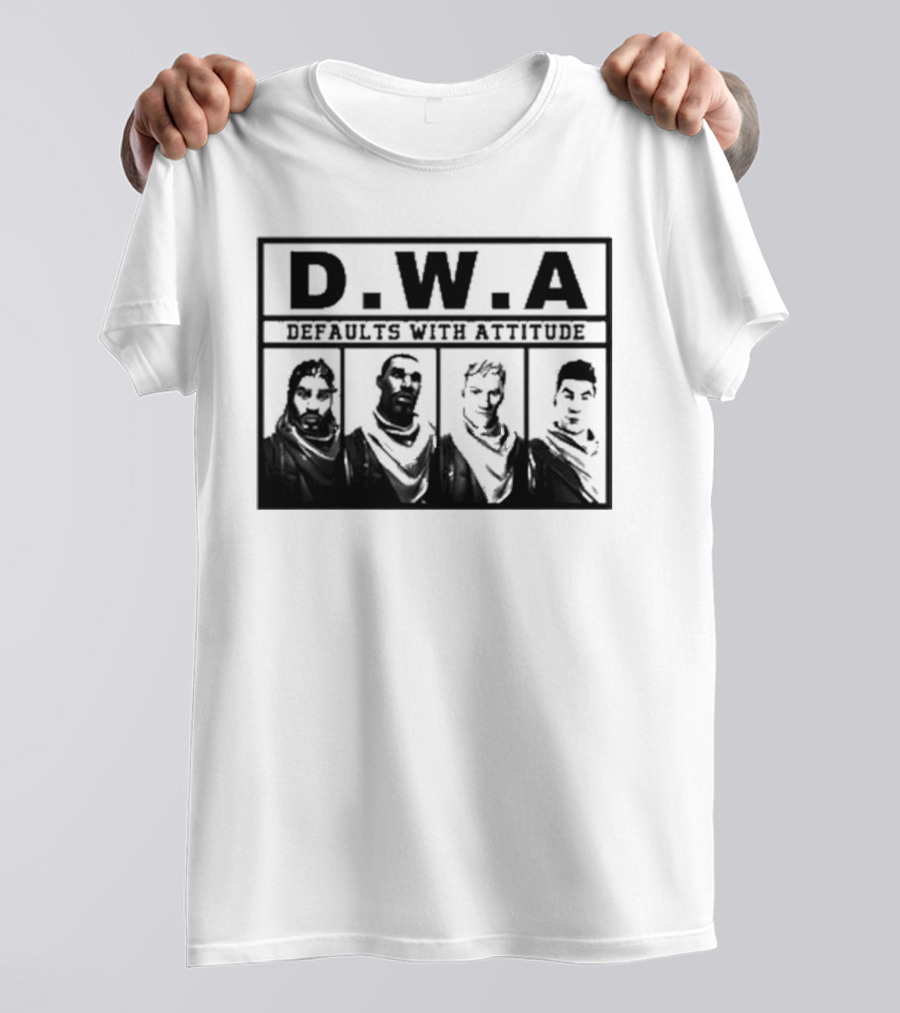 D.W.A Defaults With Attitude T-Shirt