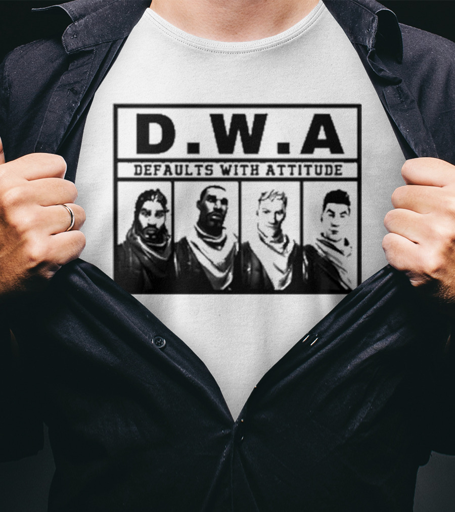 D.W.A Defaults With Attitude T-Shirt