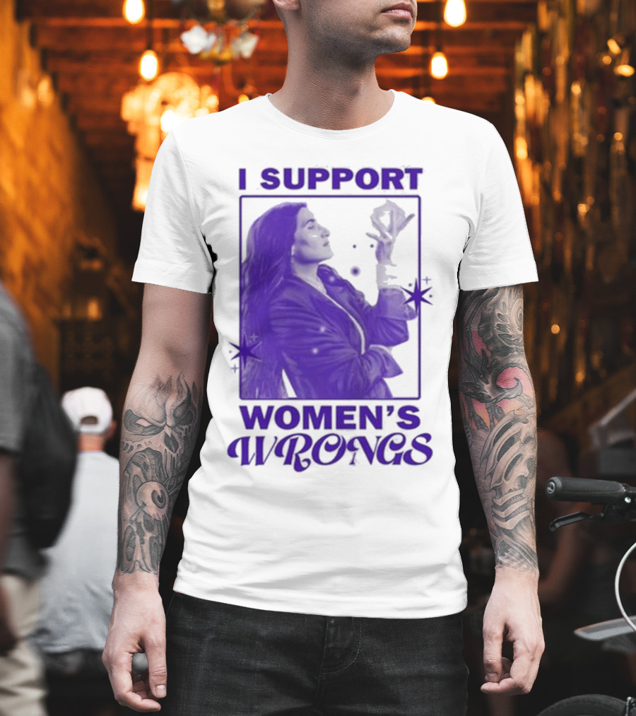 I Support Women’s Wrongs Agatha All Along WandaVision Magic Pose T-Shirt
