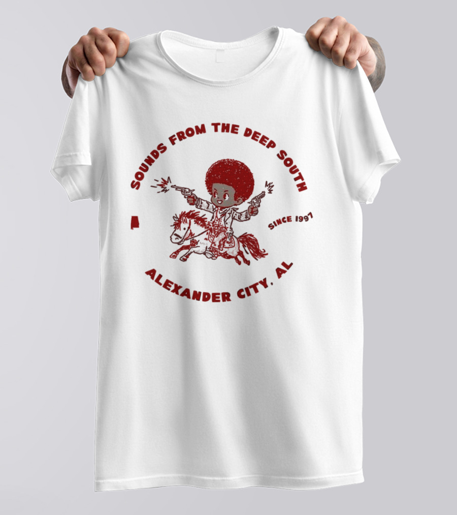 Sounds From The Deep South Alexander City AL Since 1991 T-Shirt