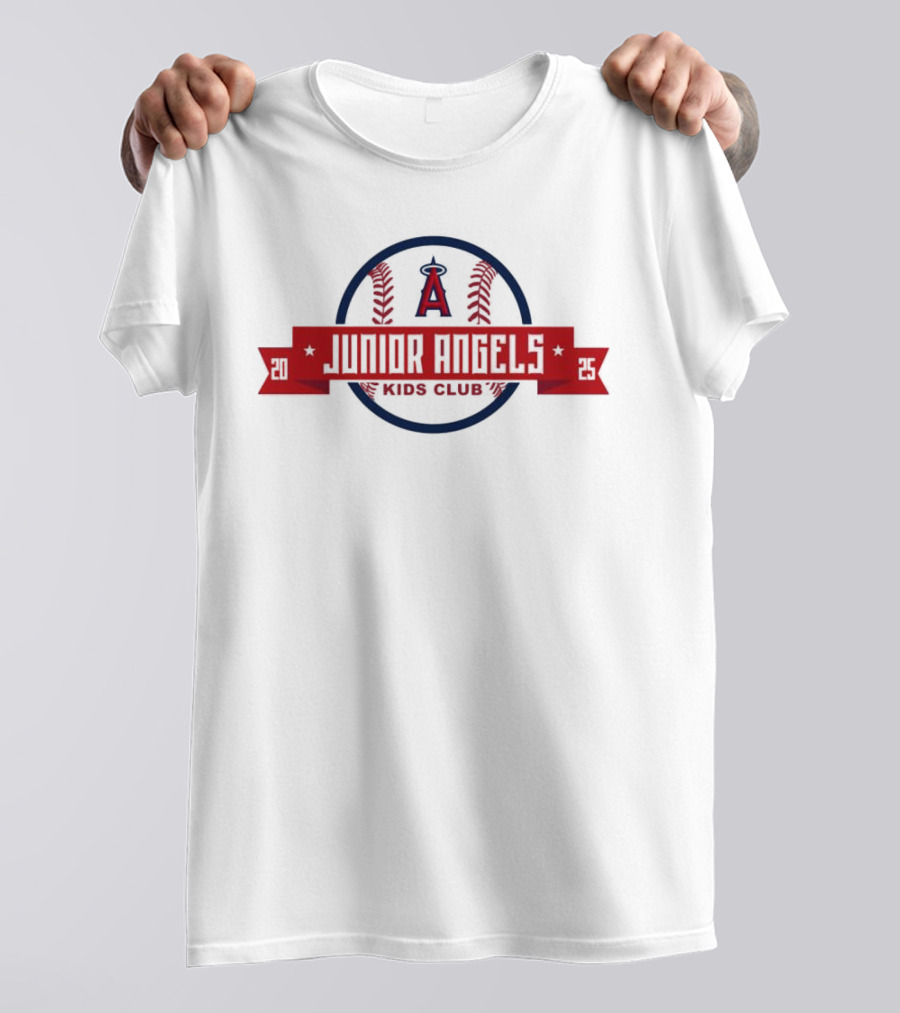 Los Angeles Angels Junior Angels Kids Club 2025 Baseball T-Shirt
