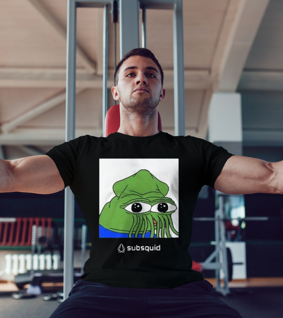 Dima Zhelezov Pepe The Frog Meme Subsquid T-Shirt