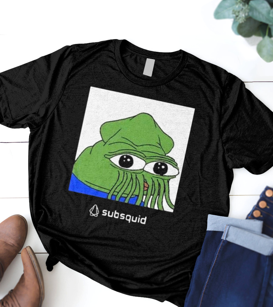 Dima Zhelezov Pepe The Frog Meme Subsquid T-Shirt