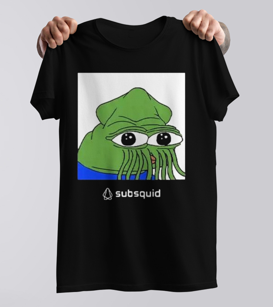 Dima Zhelezov Pepe The Frog Meme Subsquid T-Shirt