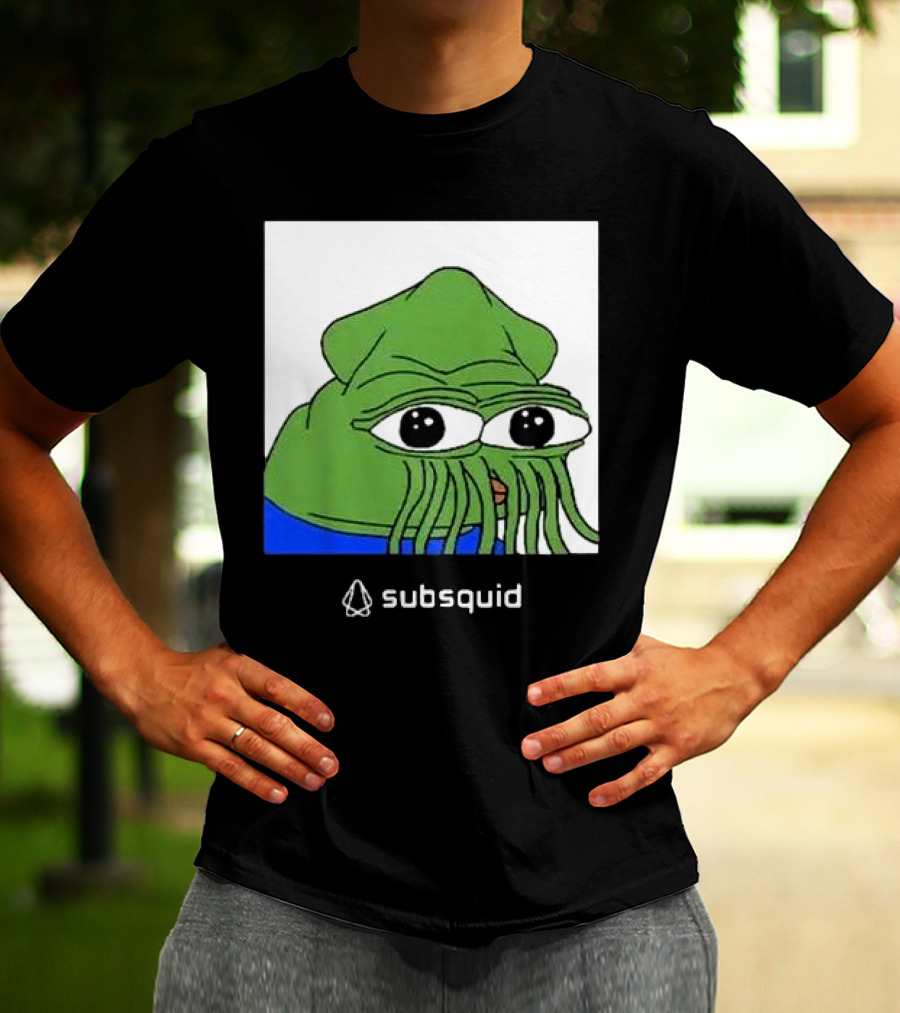 Dima Zhelezov Pepe The Frog Meme Subsquid T-Shirt
