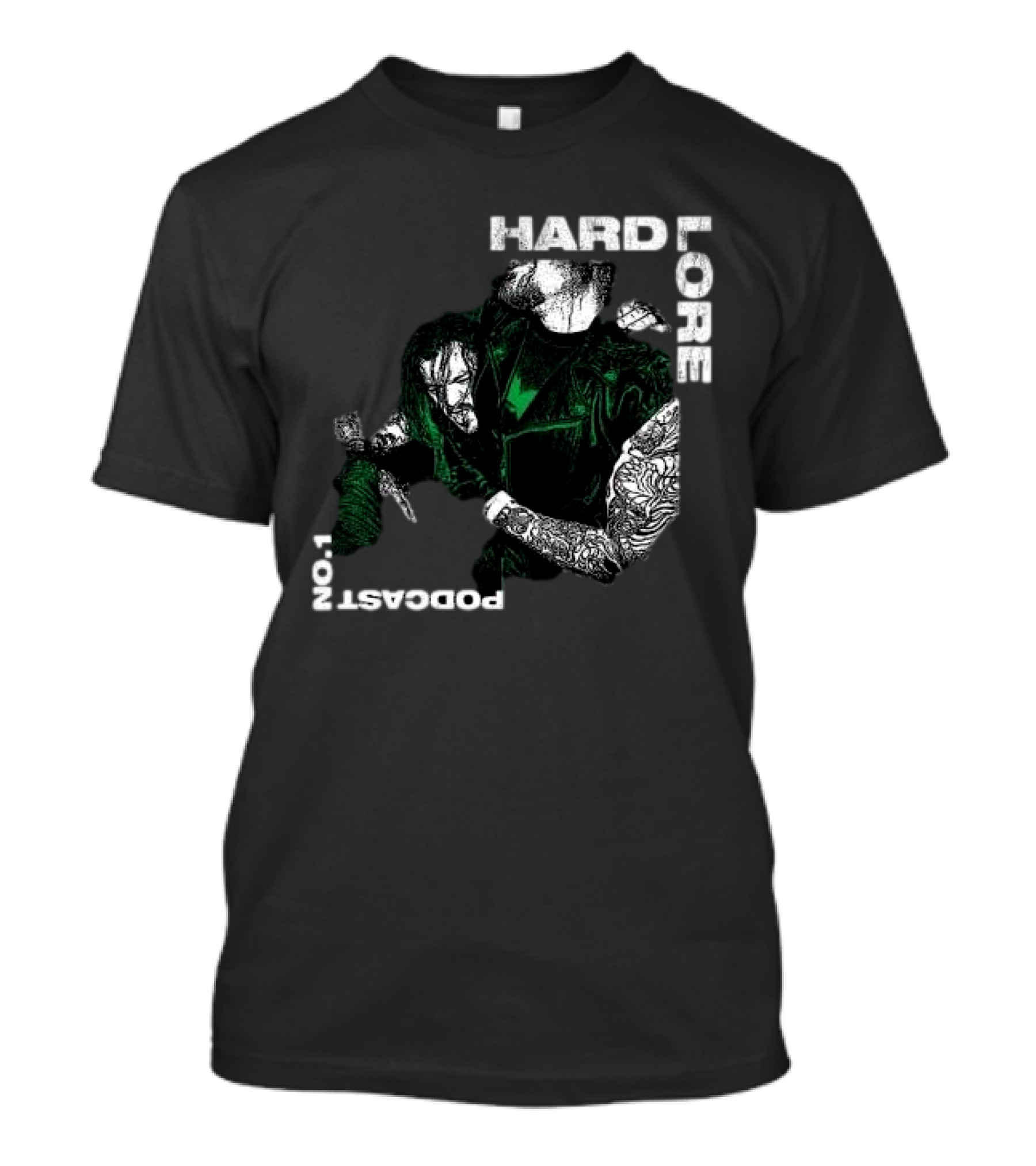 Knotfest Hardlore Podcast No. 1 Wrestler With Tattoos T-Shirt