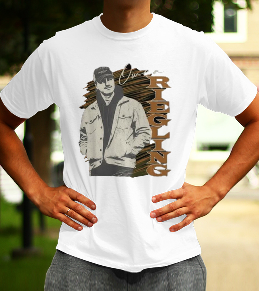 Owen Riegling Styled Portrait With Jacket And Cap T-Shirt