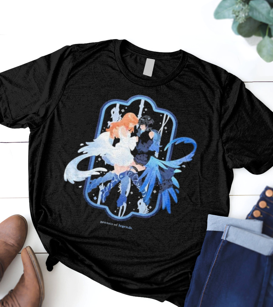 Genesis Of Legends Dual Characters Mythical Balance T-Shirt
