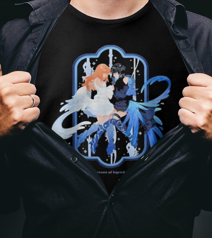 Genesis Of Legends Dual Characters Mythical Balance T-Shirt