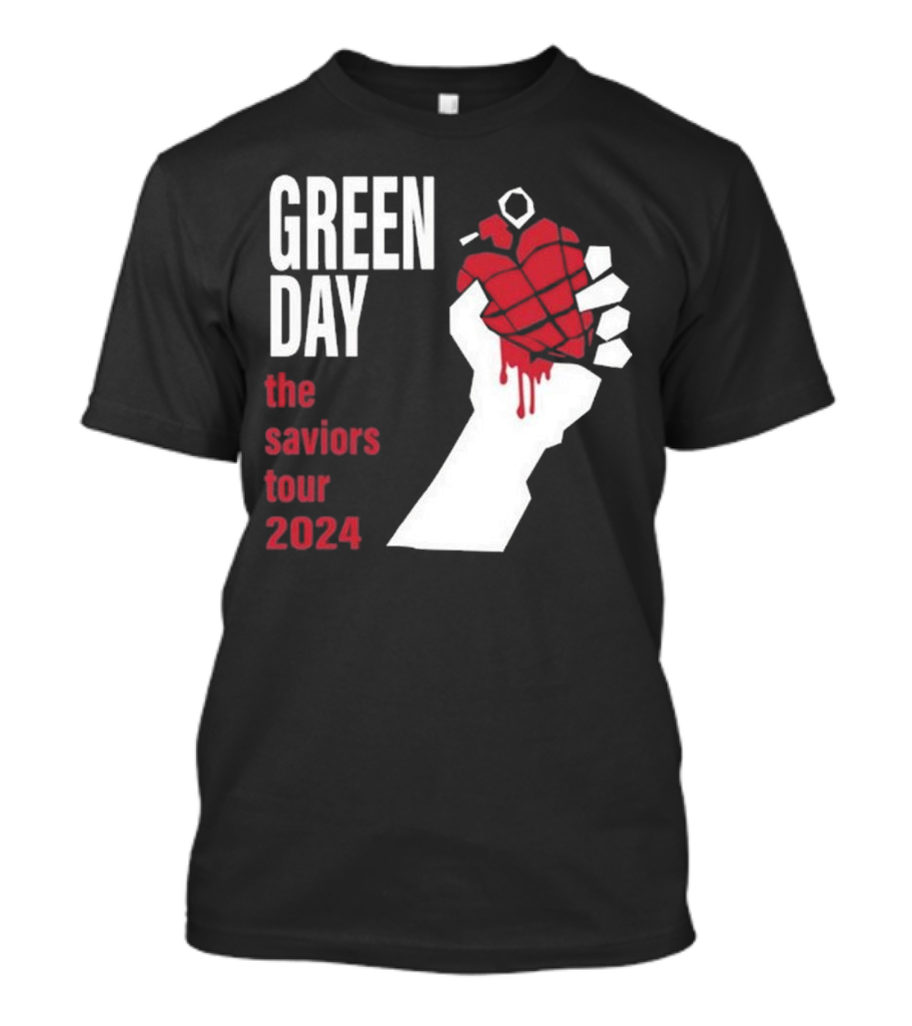 Green Day The Saviors Tour T-Shirt