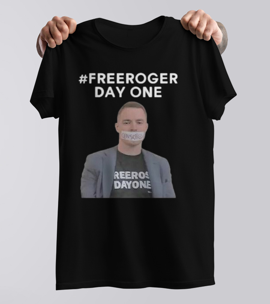 FreeRoger Day One Censored T-Shirt