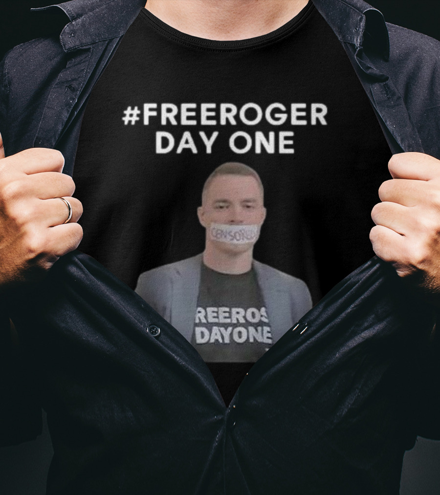 FreeRoger Day One Censored T-Shirt