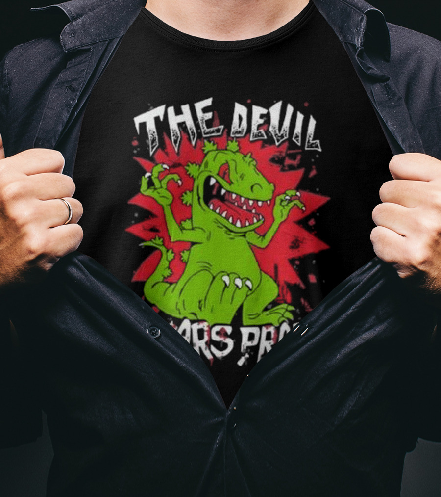 The Devil Wears Prada Reptar Rugrats Crossover T-Shirt